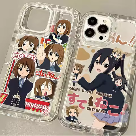 Japanese Anime K-ON Girls Phone Case For Xiaomi Redmi Note 12 13 Pro Plus 5G 4G 11S 12S 10S 9S 11 10