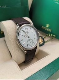 ROLEX 勞力士 39mm 52509-0006 18K白金 鱷魚皮錶帶