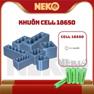 3D printed 18650 battery cell mold – DIY lithium battery accessories