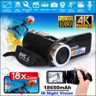 4K Full HD Video Camera Camcorder 2400 MP IR Night Vision DV Camcorder