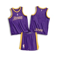 JERSEY BASKET NBA TEAM LAKERS WHITE