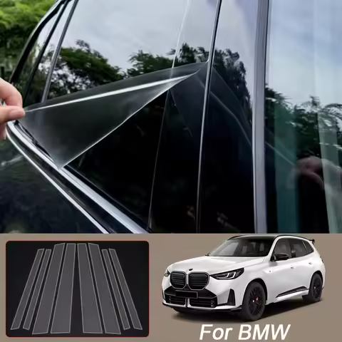 B Pillars TPU Car Protective Film For BMW X1 IX1 U11 X2 X3 X4 X5 X6 IX I20 G01 G02 G05 Transparent B