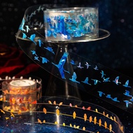 Cdaily|Asuka Landscaping Theme Shell Light PET Tape Asuka Hazy Creative Pattern Sticker Handbook Mob