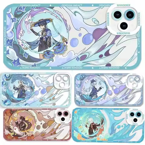 Genshin Impact Furina Case For Infinix Note 30 40 Pro 30i Hot 30 Play 30i 40 Tecno Spark 10 20 Pro C