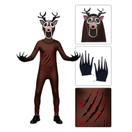 99 Nights In The Forest Deer Costume Fnaf Horriable Halloween owl  party Costume for Adult Kid Night
