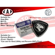 Proton Saga Blm / Blm FL / Blm FLX Rear Emblem (Monochrome) PW846345 (Proton Genuine Parts) Mark / L