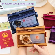 passport cover passport holder Passport Storage Bag Overseas Travel Portable Boarding Pass Change In