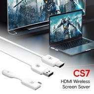 Peranti Penghantaran Penerima Video Wayarles CS7 1080p HDMI Extender Palam Dan Mainkan Telefon Jarak