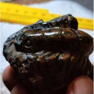 Aesthetic brown stone statue kel4b4ng syut0