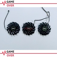 MSI VENTUS 3X GAMING RTX 3060, 3060 Ti, 3070, 3080, 3090 Replacement GPU Fans PLD09210B12HH