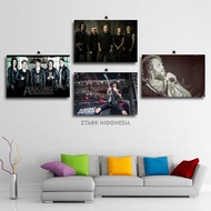 Asking Alexandria Band Member Room Decoration | Modern Wall Decorations | Educational Decorations |R