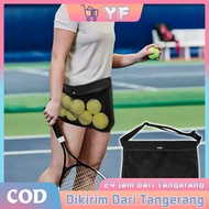Tennis Ball Net Bag With Zipper Golf Ball Bag Multifunctional Tennis Ball Bag