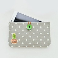 Phone Pouch, Cellphone Cover, Mobile Case - Cactus Lovers C