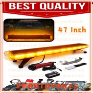 TRUCK LORRY Roof top 88 LED 47" Premium kecemasan Flash Strobe Work Light Bar Amber 12-24V beacon ambulance LORI POLIS