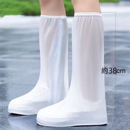 [適合約Size 37-38] 高筒防水雨鞋套 雨靴套 (M)