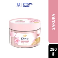 Dove Ice-Cream Body Scrub - Sakura (280g)
