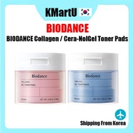 [BIODANCE] Collagen Gel Toner Pads / Cera-Nol Gel Toner Pads 60pads