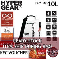 HyperGear Dry Bag 10L ( Clear Type ) + FREE 1 pcs KFC Cash Voucher + 1 Year Warranty