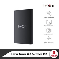 Lexar ARMOR 700 Portable SSD 1TB (เอสเอสดีพกพา) USB 3.2 Gen2x2 Read 2000MB/s Write 2000MB/s (LAR700X