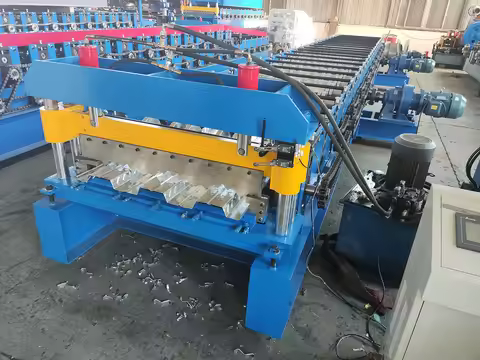 Metal Deck Roll Forming Machine Steel Structure Floor Deck Roll Forming Machine