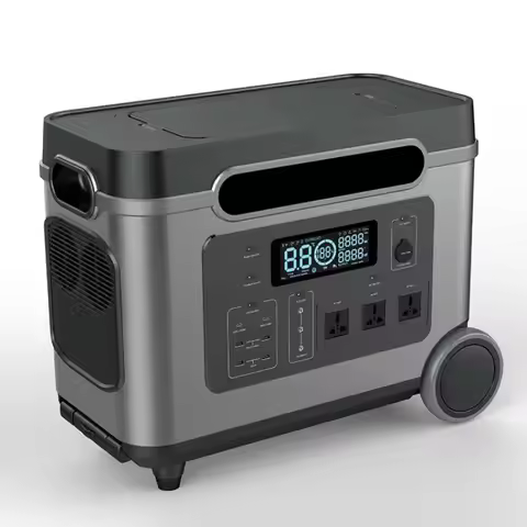 China Standard 1000000MAH 3000W Type-C Solar Lithium Battery Emergency Portable Power Station with S