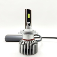 1 Pair Car Headlight Bulbs LED Canbus H7 H11 9005 9006 Fog Bulbs 120W 6500K