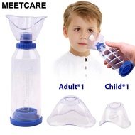 Medicine Chamber Spacers For I&amp;Children Dyspnea Asthma Patients Respiratory With Storage Cup