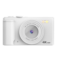 EKLEVA กล้องถ่ายภาพดิจิตอลเอชดี4K สำหรับการถ่ายภาพ18X ซูม4K กล้องถ่ายวิดีโอโฟกัสอัตโนมัติกระชับกล้อง