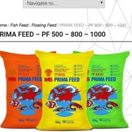 Prima Feed PF500 PF800 PF1000 Pakan Bibit Benih Ikan Lele Gurami Nila