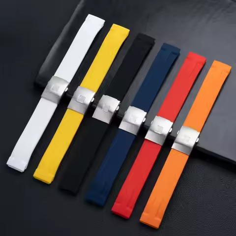 21mm Silicone Watch Strap for Tissot T-Touch T048 T-race Replace Sport Watchband Accessories