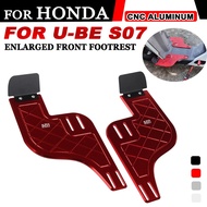 Front Foot Peg Pedal Footrest Extension Footpeg Enlarger Electric Scooter Accessories For Sundiro HO