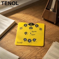 [TENOL] Circle of Fifths Wheel Printed Markings Music Theory Wheel Chord Chord Progression Guide Fol