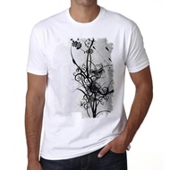Ultrabasic Men'S Flowers 2 Flowers 2 Graphic Eco-Responsible T-Shirt