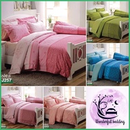 JESSICA 6 ฟุต 5ฟุต ผ้านวม +ผ้าปู / ผ้าห่ม รุ่น J 300 เส้น ชุดเครื่องนอน wonderful bedding bed ชุดที่นอน JESSICA 5 ฟุต 6ฟุต JESSICA ผ้านวม J253 J254 J255 J256 J257 เจสสิก้า 253