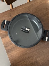 Berndes Balance 28cm Frying Pan with Lid 寶迪不沾平底壽喜燒鍋（含蓋）29cm 不沾鍋 雙耳鍋 平底鍋