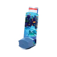 MightySkins Skin for Ventolin HFA Asthma Inhaler - Ocean Friends | Protective, Durable, and Unique V