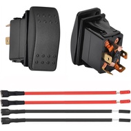 BANDC Momentary Motor Polarity Reverse reversing Rocker Switch Control DPDT DC 12V or 24V