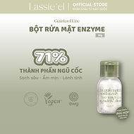 Bột rửa mặt và tẩy tế bào chết hằng ngày enzyme Lassie'el chiết xuất từ thiên nhiên sáng da không kí
