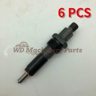 6PCS Fuel Injector 3919350 3919339 0432131837 for Cummins 6BT 5.9L 6BTA 6CT 6CT8.3 Engine