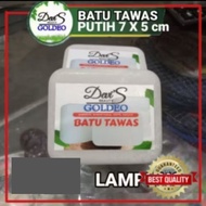 White alum stone 7x5 cm pure alum press print