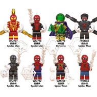 Spider-man Mystery Hero Parallel Universe Movie Series Building Block Minifigures Educational Assemb