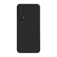 เคสhuawei y7a ในไทย เคสหัวเว่ยy7a Case เคสซิลิโคนเหลว Flocking ฝาครอบโทรศัพท์ป้องกัน