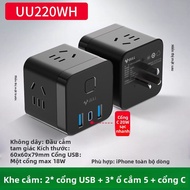 Bull | Thanh Nguồn USB Đa Cổng 1 đến 2/3 ổ cắm