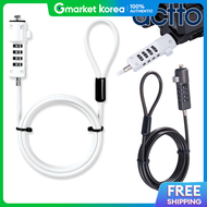 ACTTO | Laptop Lock Kensington Lock Laptop Padlock Gram Anti-Theft Cable Combination Key Nbl-04