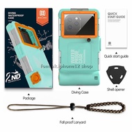 [SHELLBOX] 2024 New Professional Underwater 15M Depth Diving Waterproof Phone Case for Samsung S24 U