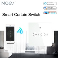 WiFi Smart Curtain Blind Switch for Electric Motorized Tuya Curtain Roller Shutter Works with Alexa Echo Google Home Smart Home