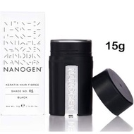 NANOGEN - NANOGEN- 頭髮納米纖維 黑色 15g - 平行進口