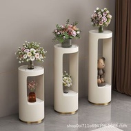Style Cream Modern Simple Flower Shelf Multi-Layer Iron Flowerpot Rack Shelf Balcony Living Room Dec
