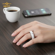 NFC Ring Stainless Steel With Diamond Design For Smartphone Tag Function