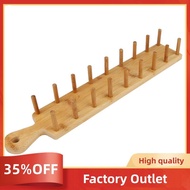2Piece Bamboo Wooden Burrito Holder Burritos Rack Tray Fit Shelf Tortilla Factory Outlet